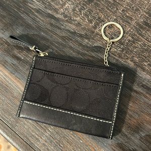 Coach keychain wallet